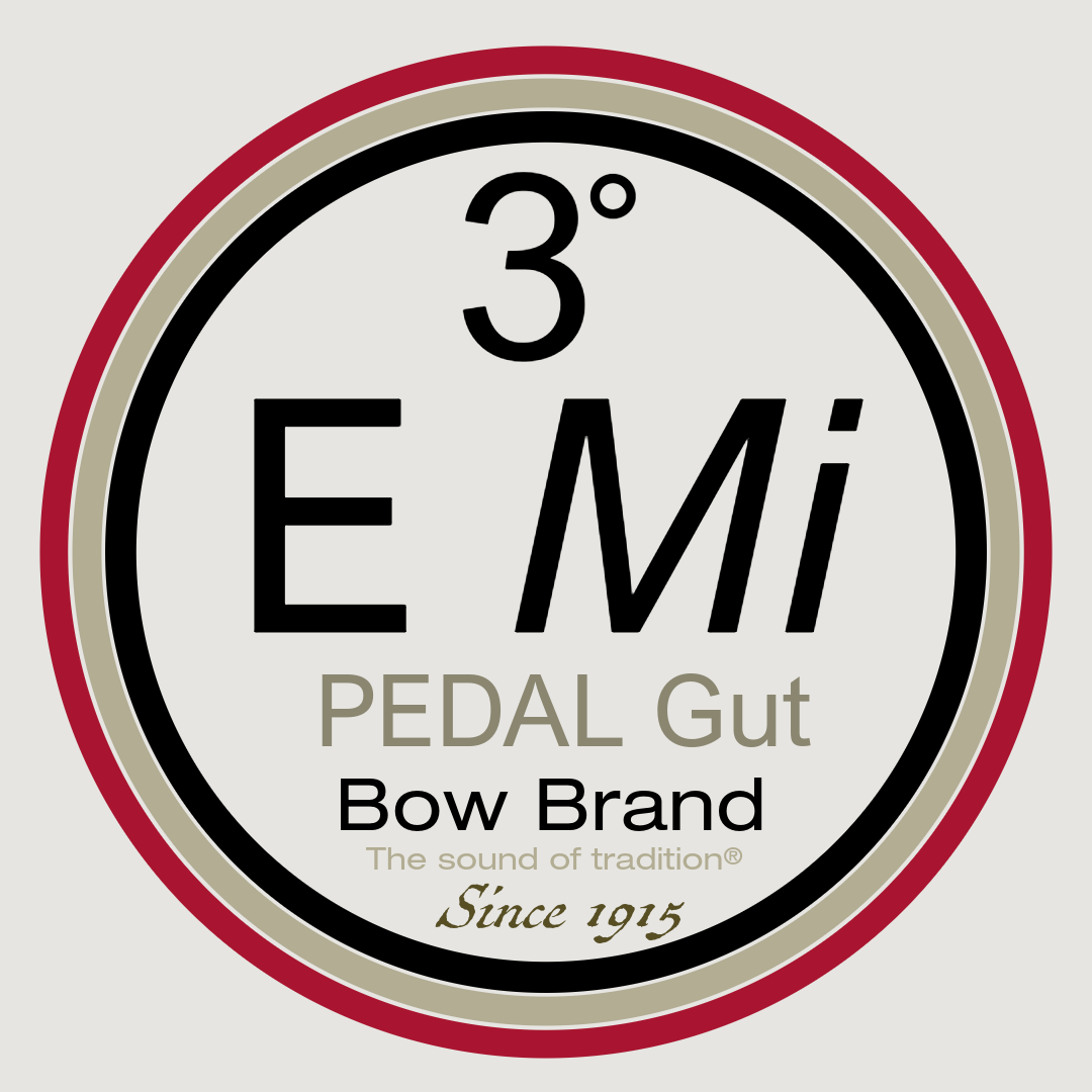 Bow Brand Üçüncü Oktav Bağırsak Mi Pedal Arp Teli