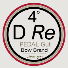 Bow Brand 4.Oktav Bağırsak Re Pedal Arp Teli