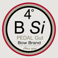 Bow Brand 4.Oktav Bağırsak Si Pedal Arp Teli