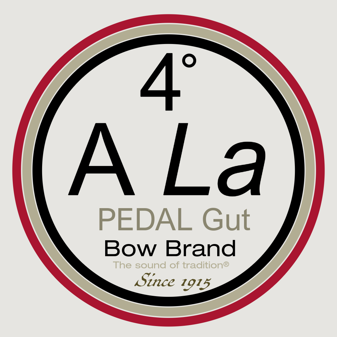 Bow Brand 4.Oktav Bağırsak La Pedal Arp Teli